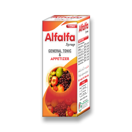 Alfalfa syrup